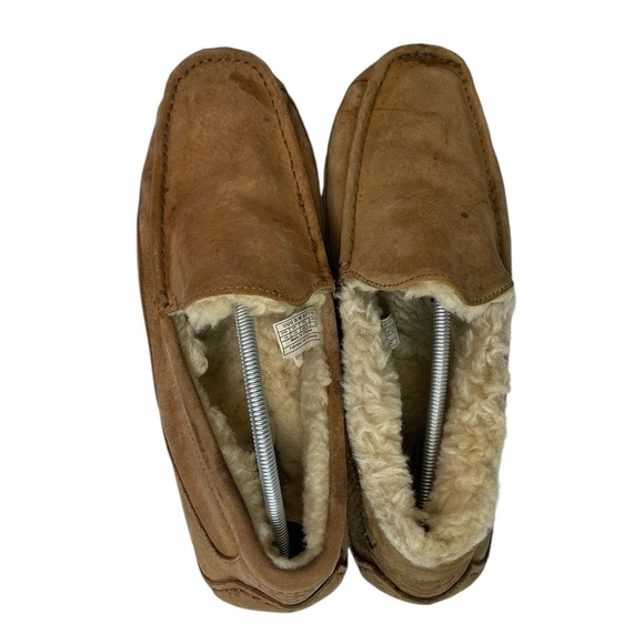 B2 Men’s UGG Australia Ascot Sherpa Slide Slippers Sz 15 - Picture 4 of 6